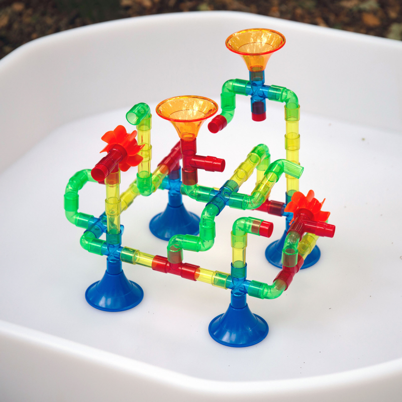 Tickit - Tickit - Transparante gekleurde waterpijpjes - Playlaan