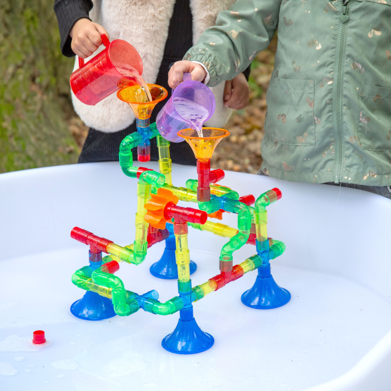 Tickit - Tickit - Transparante gekleurde waterpijpjes - Playlaan