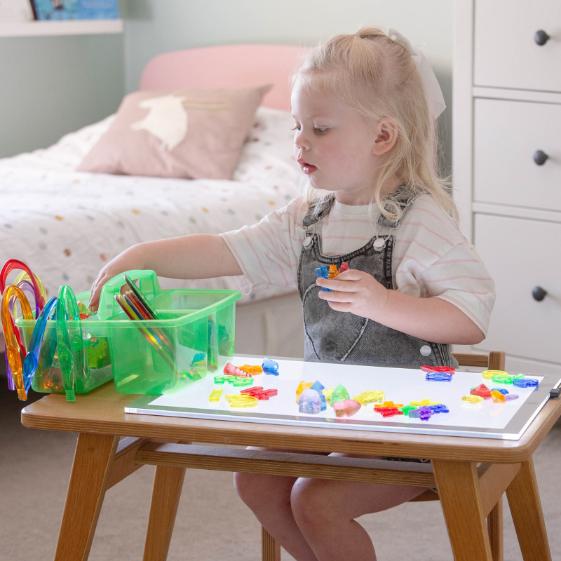 Tickit - Tickit - Transparante ontdekset voor sensorisch spel - 245-delig - Playlaan