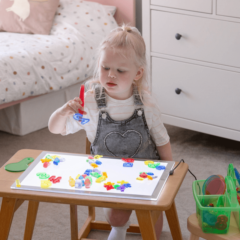 Tickit - Tickit - Transparante ontdekset voor sensorisch spel - 245-delig - Playlaan