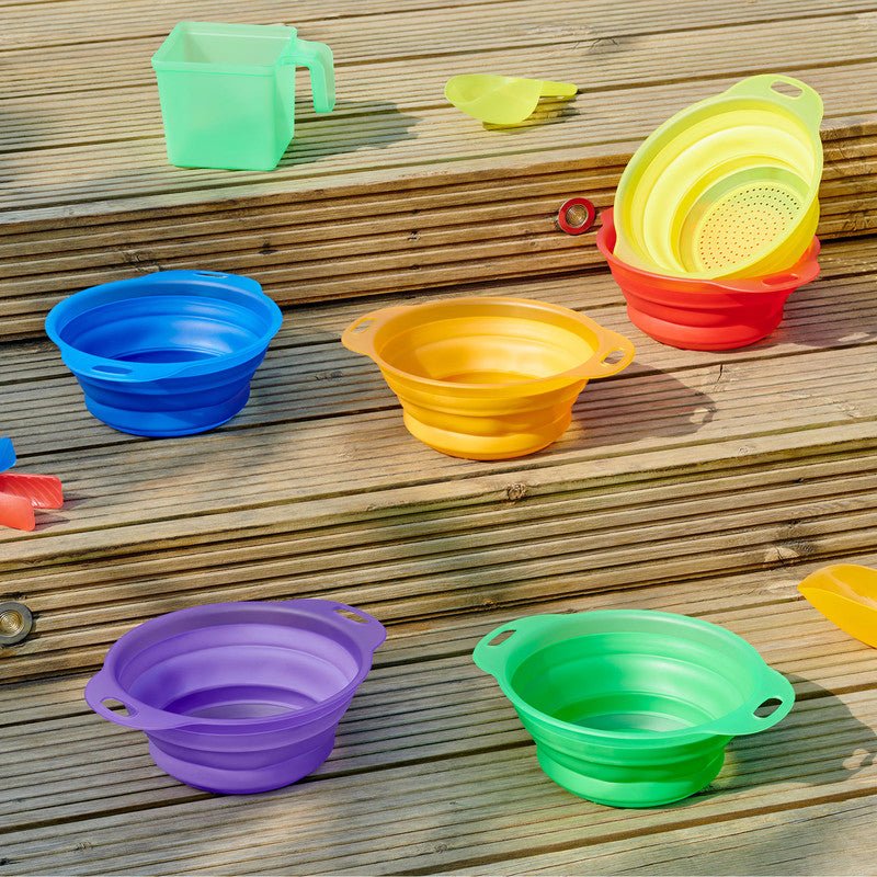 Tickit - Tickit - Transparante zeefjes voor sensorisch spel - set van 6 - Playlaan