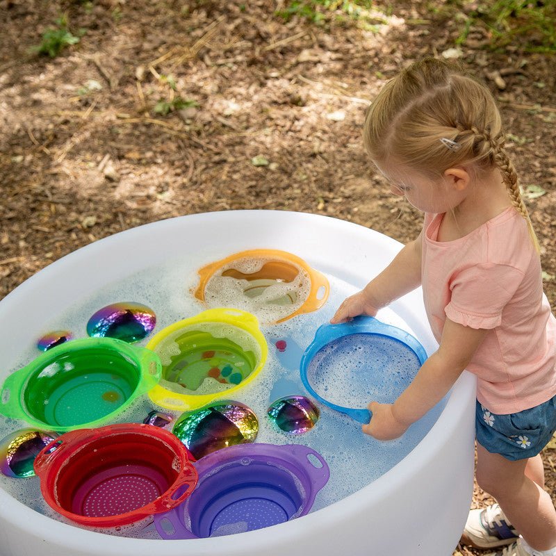 Tickit - Tickit - Transparante zeefjes voor sensorisch spel - set van 6 - Playlaan