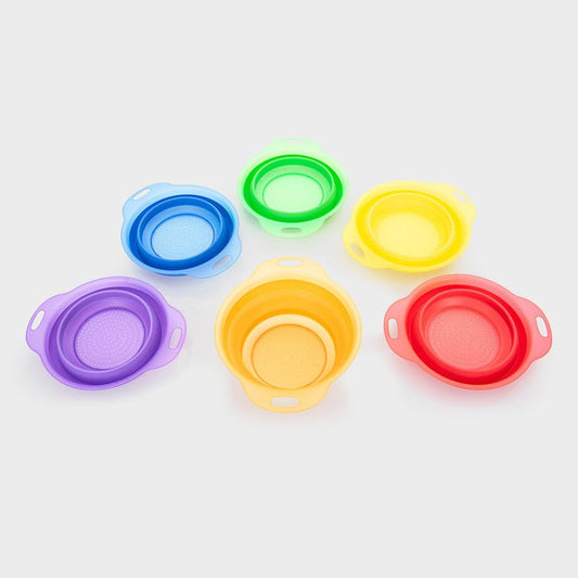 Tickit - Tickit - Transparante zeefjes voor sensorisch spel - set van 6 - Playlaan