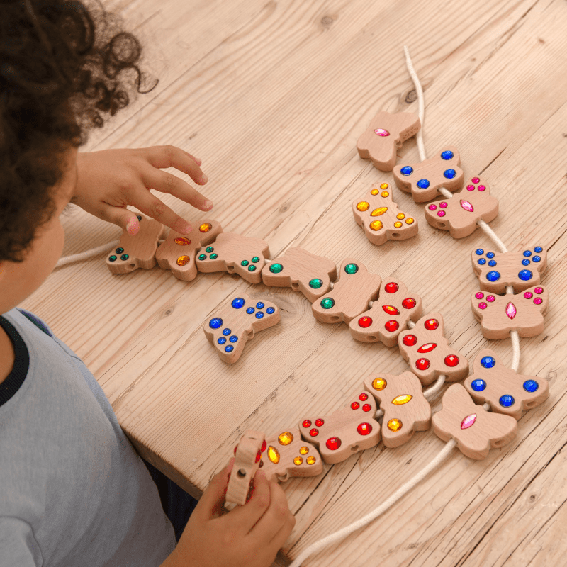 Tickit - Tickit - Vlinder rijgjuwelen (20 stuks) - Playlaan