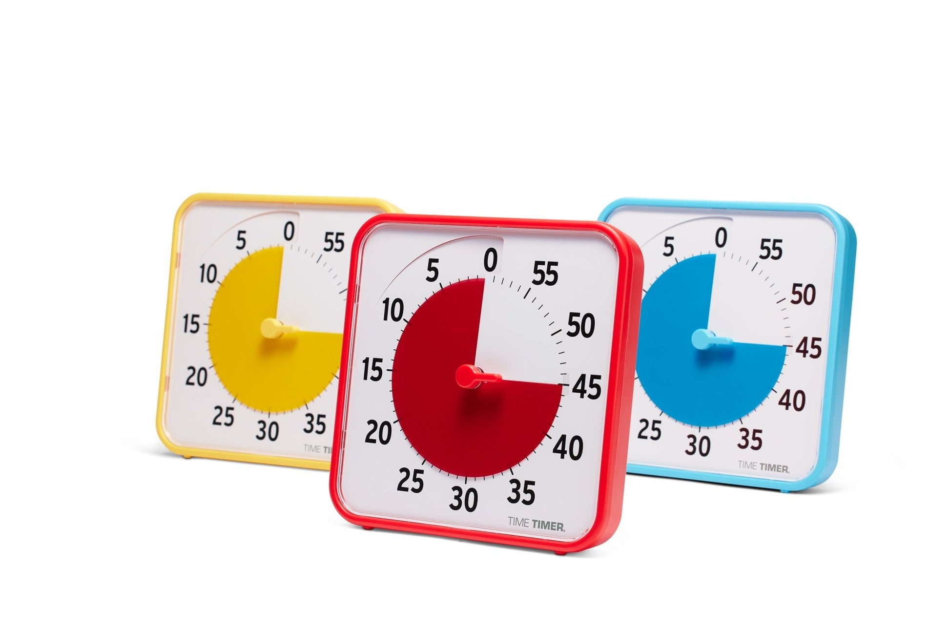 Time Timer - Time Timer - Medium Learning Center Classroom Set Primaire Kleuren 19x19cm - Playlaan