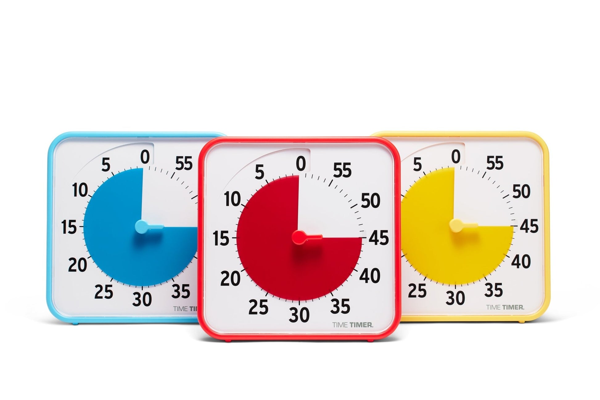 Time Timer - Time Timer - Medium Learning Center Classroom Set Primaire Kleuren 19x19cm - Playlaan