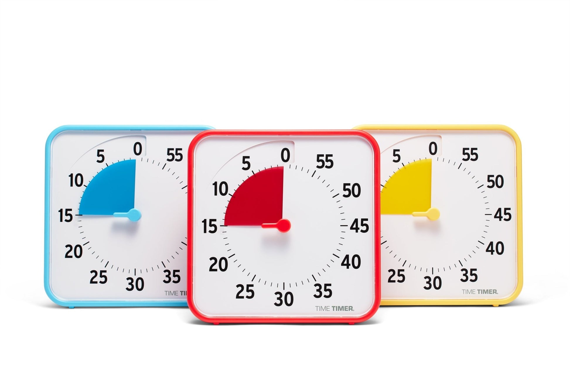 Time Timer - Time Timer - Medium Learning Center Classroom Set Primaire Kleuren 19x19cm - Playlaan