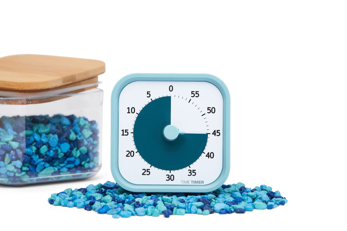 Mini Timeranger Blue Time Timer - MOD Home Edition - Lake Day Blue – Playlaan