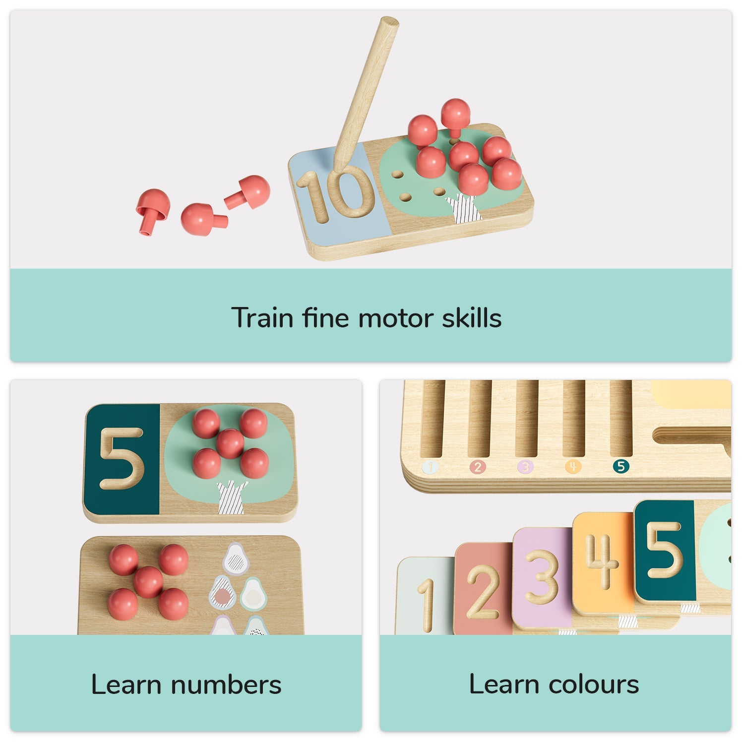 Topbright - Topbright - Apple tree number trainer - Playlaan