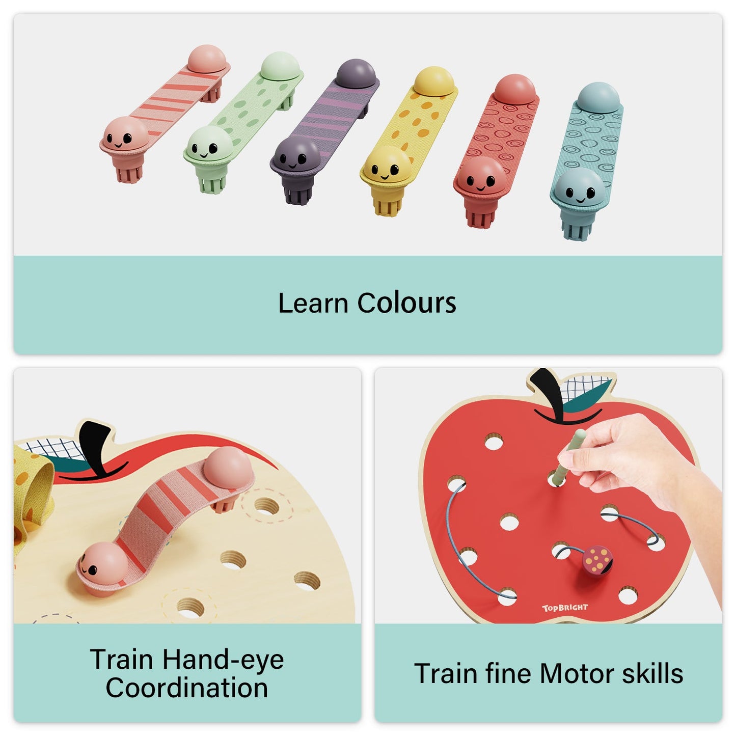 Topbright - Topbright - Apple worms - Playlaan