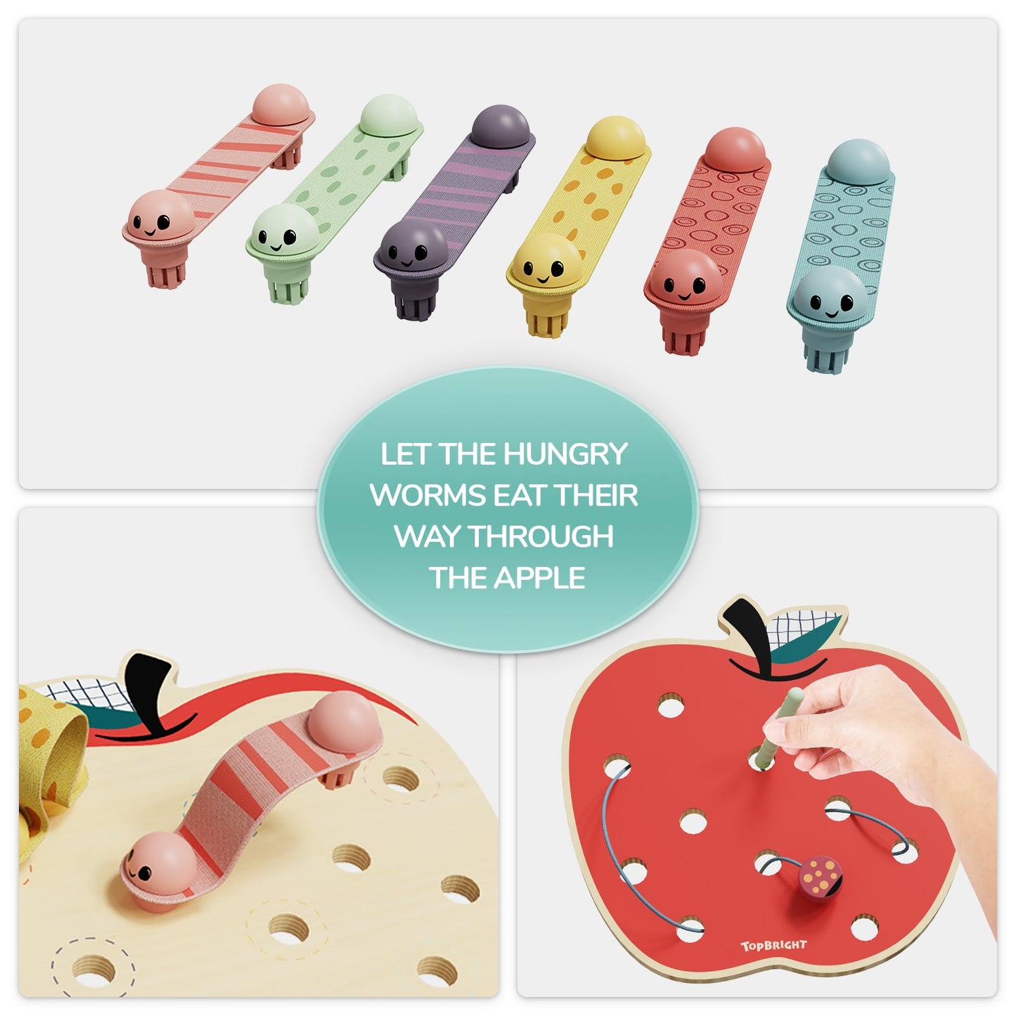 Topbright - Topbright - Apple worms - Playlaan