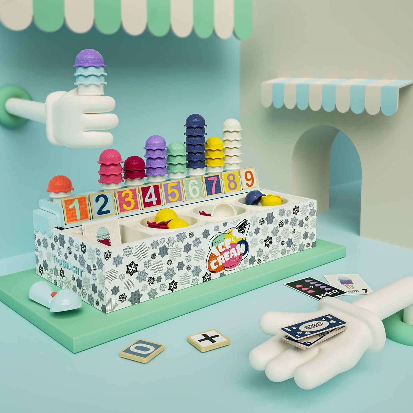 Topbright - Topbright - Learning box Ice cream - Playlaan