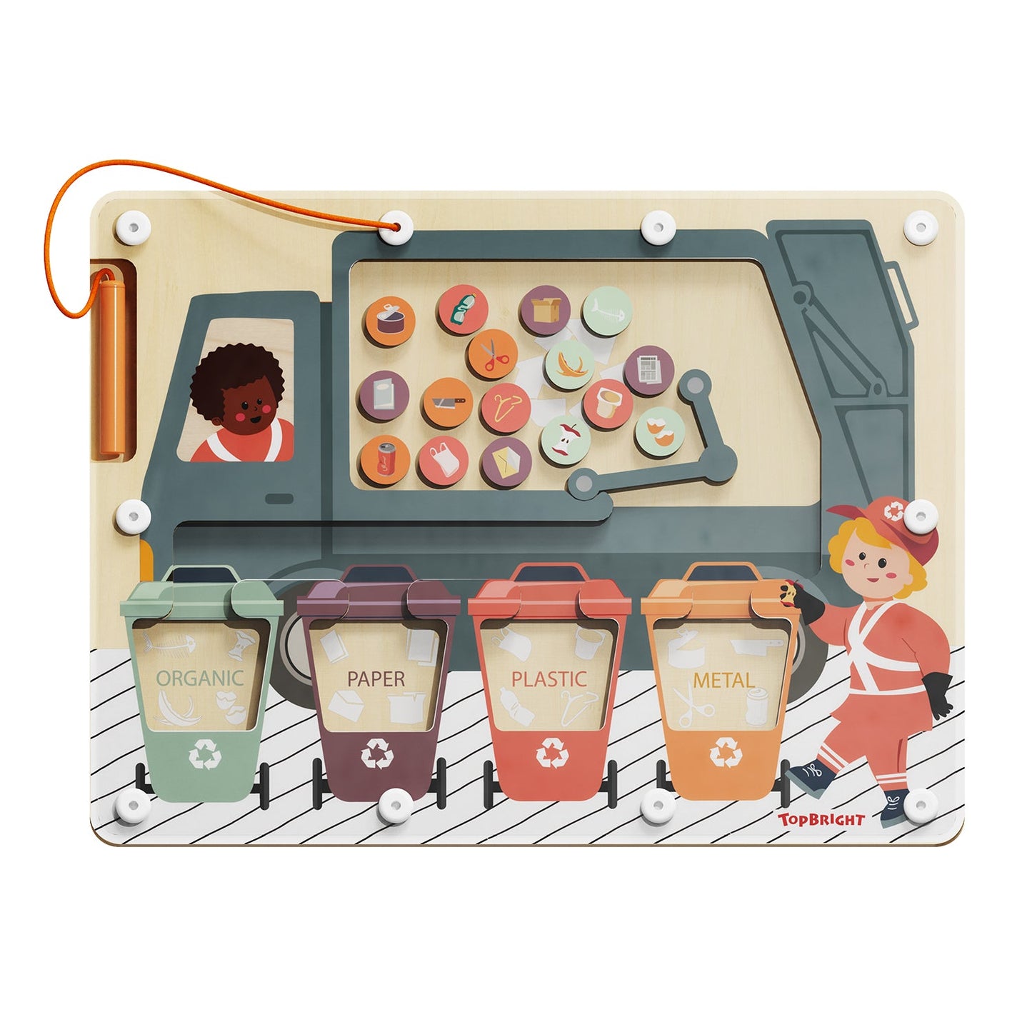 Topbright - Topbright - Waste sorter - Playlaan