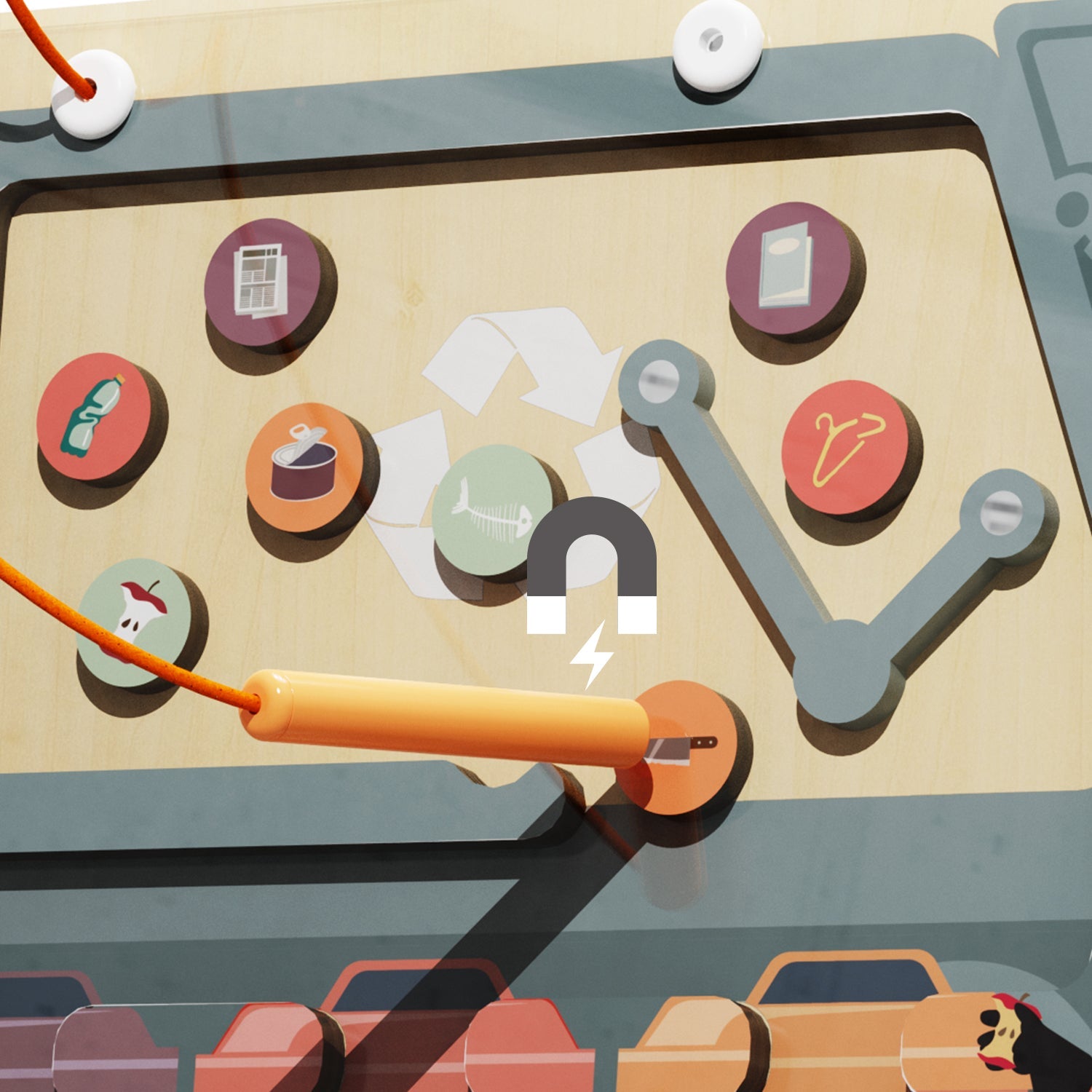 Topbright - Topbright - Waste sorter - Playlaan