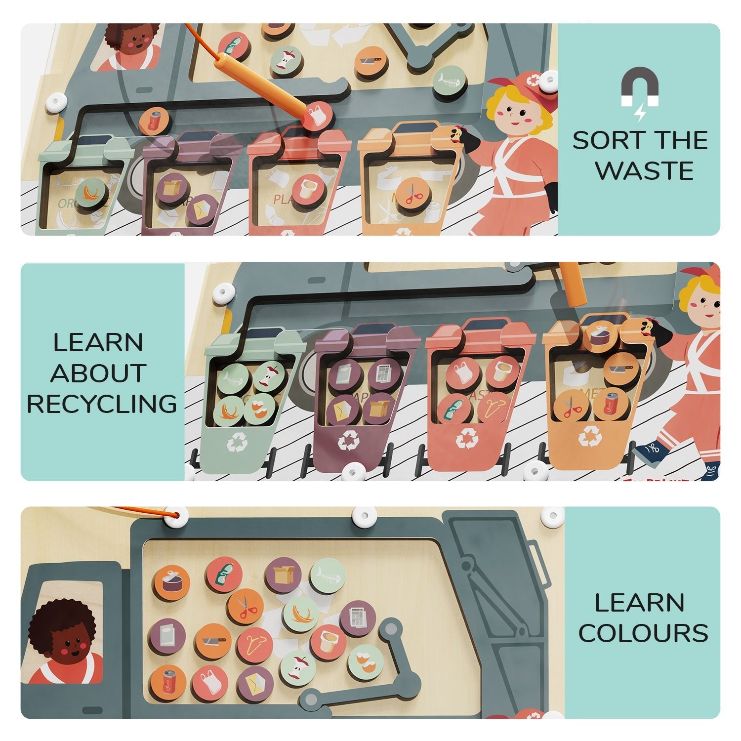 Topbright - Topbright - Waste sorter - Playlaan