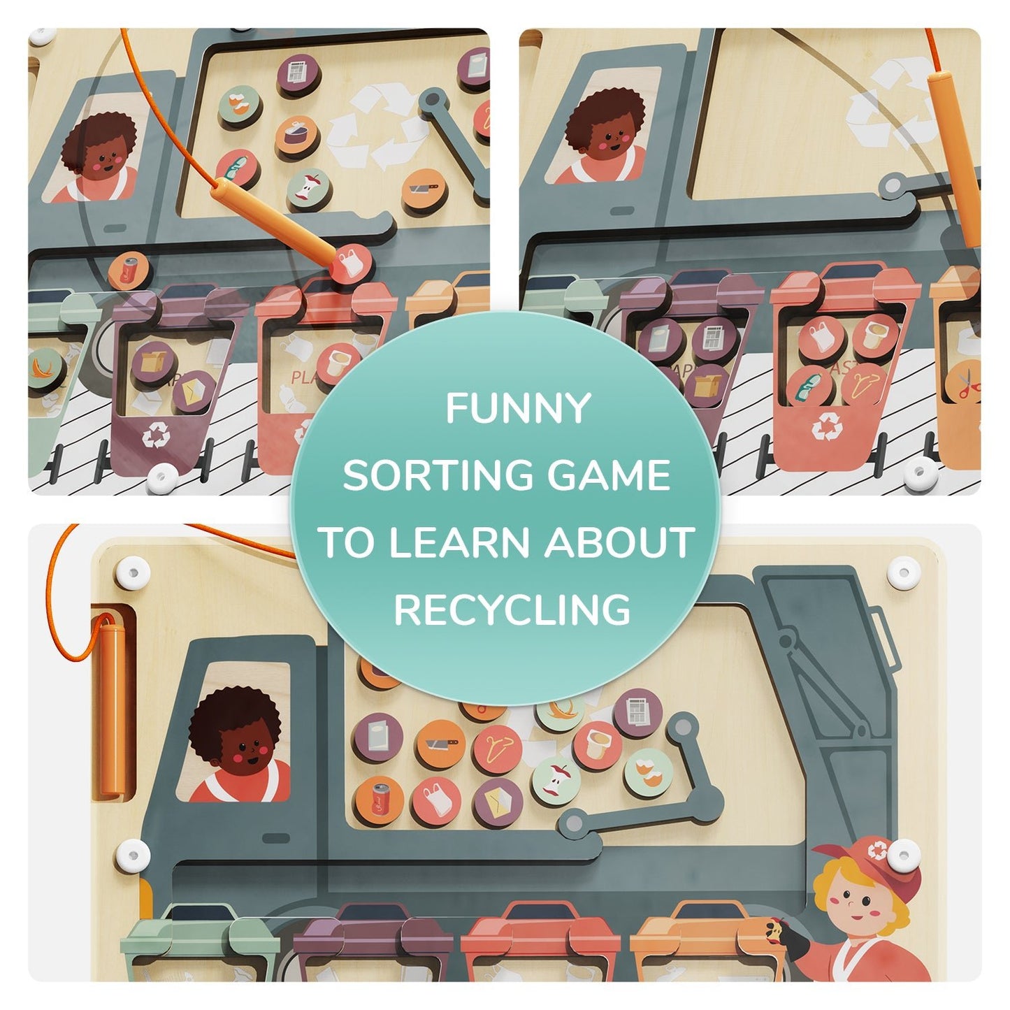 Topbright - Topbright - Waste sorter - Playlaan