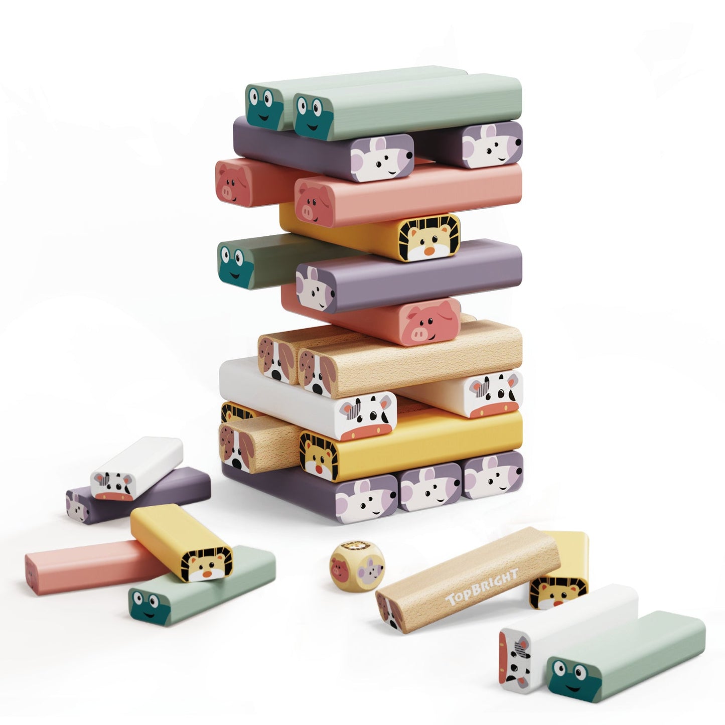 Topbright - Topbright - Wobbly Tower dieren - Playlaan