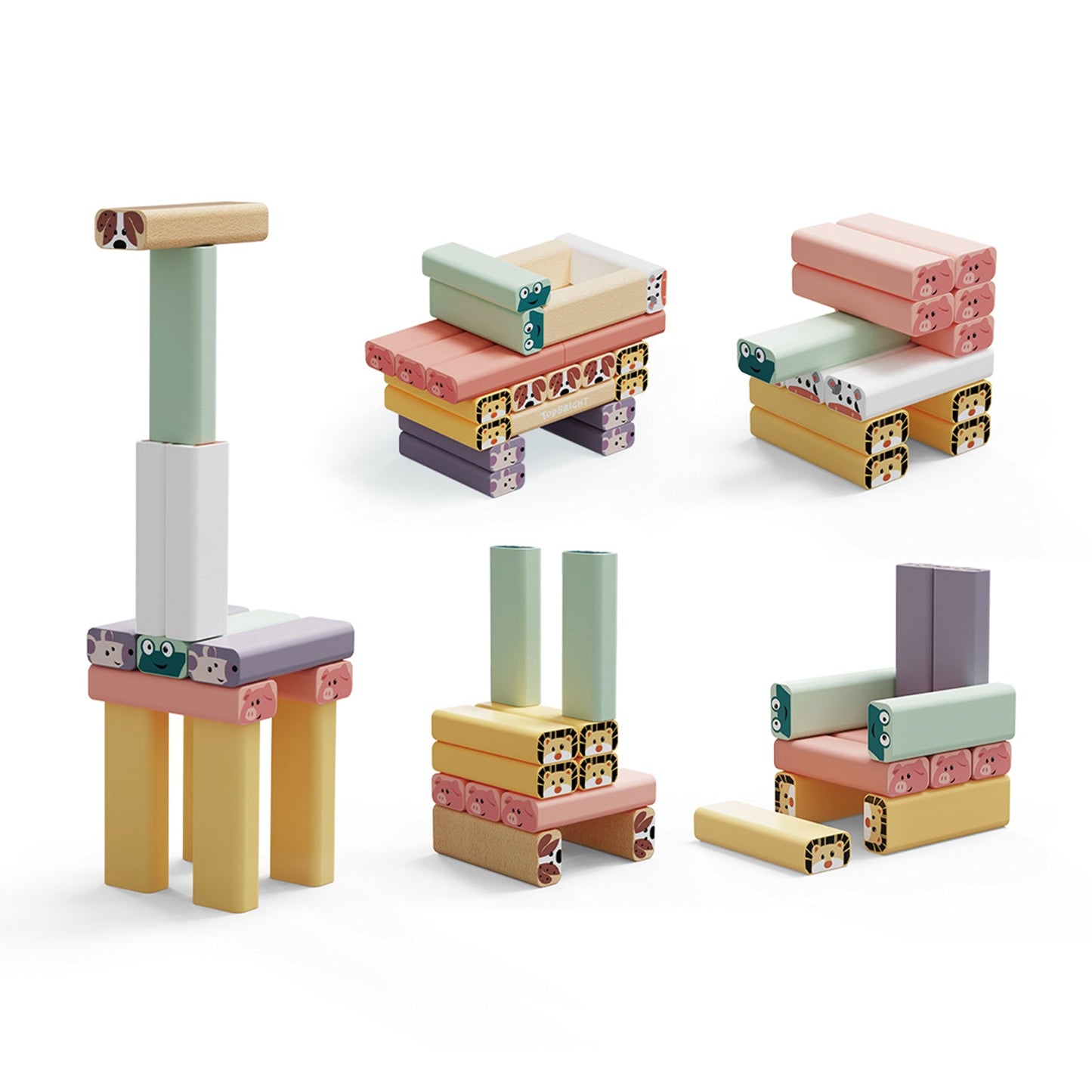 Topbright - Topbright - Wobbly Tower dieren - Playlaan