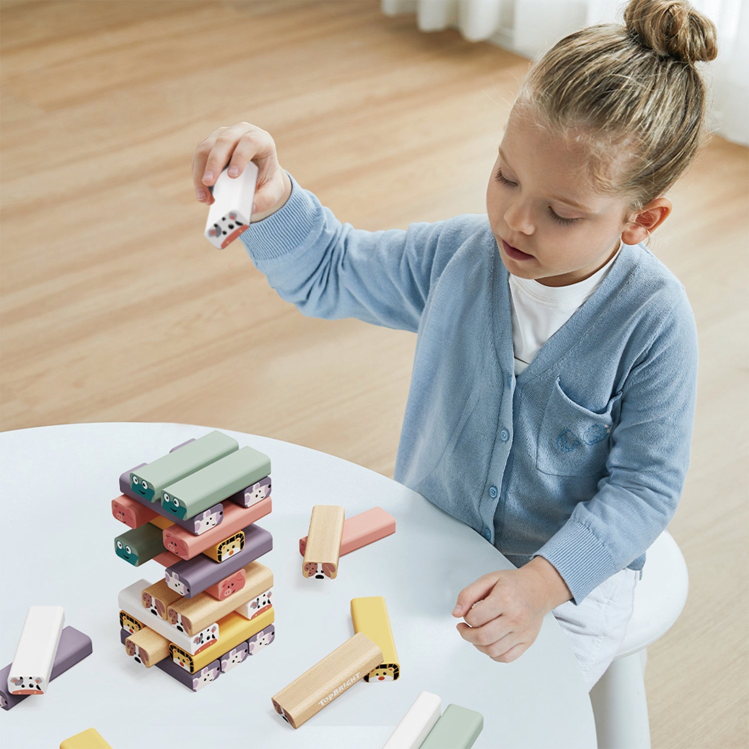 Topbright - Topbright - Wobbly Tower dieren - Playlaan