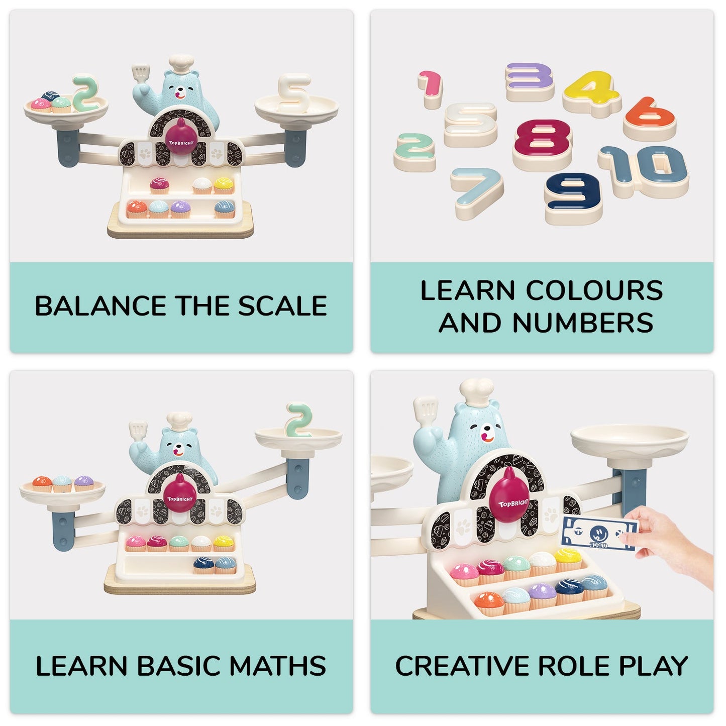 Topbright - Topbright - Yummy bear scale - Playlaan