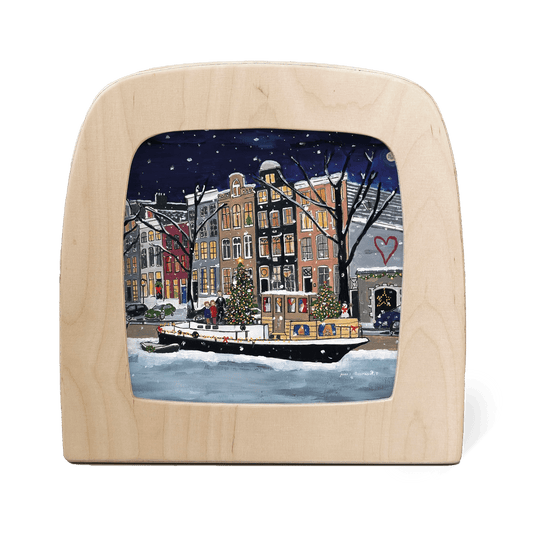 Toverlux - Kerst in Amsterdam Toverplaat - Gwen's Illustrations - Playlaan