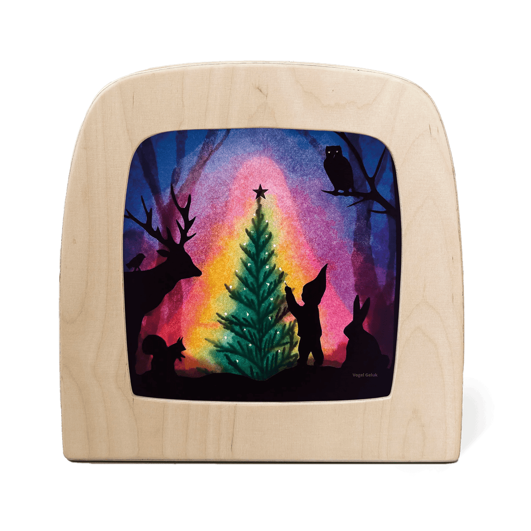Toverlux - Kerstboom Toverplaat - Vogel Geluk - Playlaan