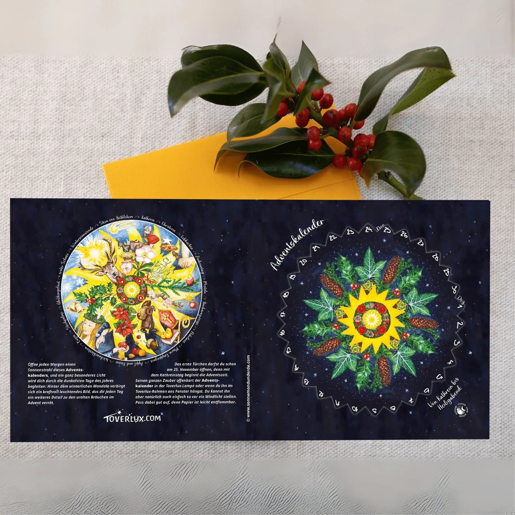 Toverlux - Toverlux - Adventskalender Zon Maan en Aarde Dagmar Steigenberger - Playlaan