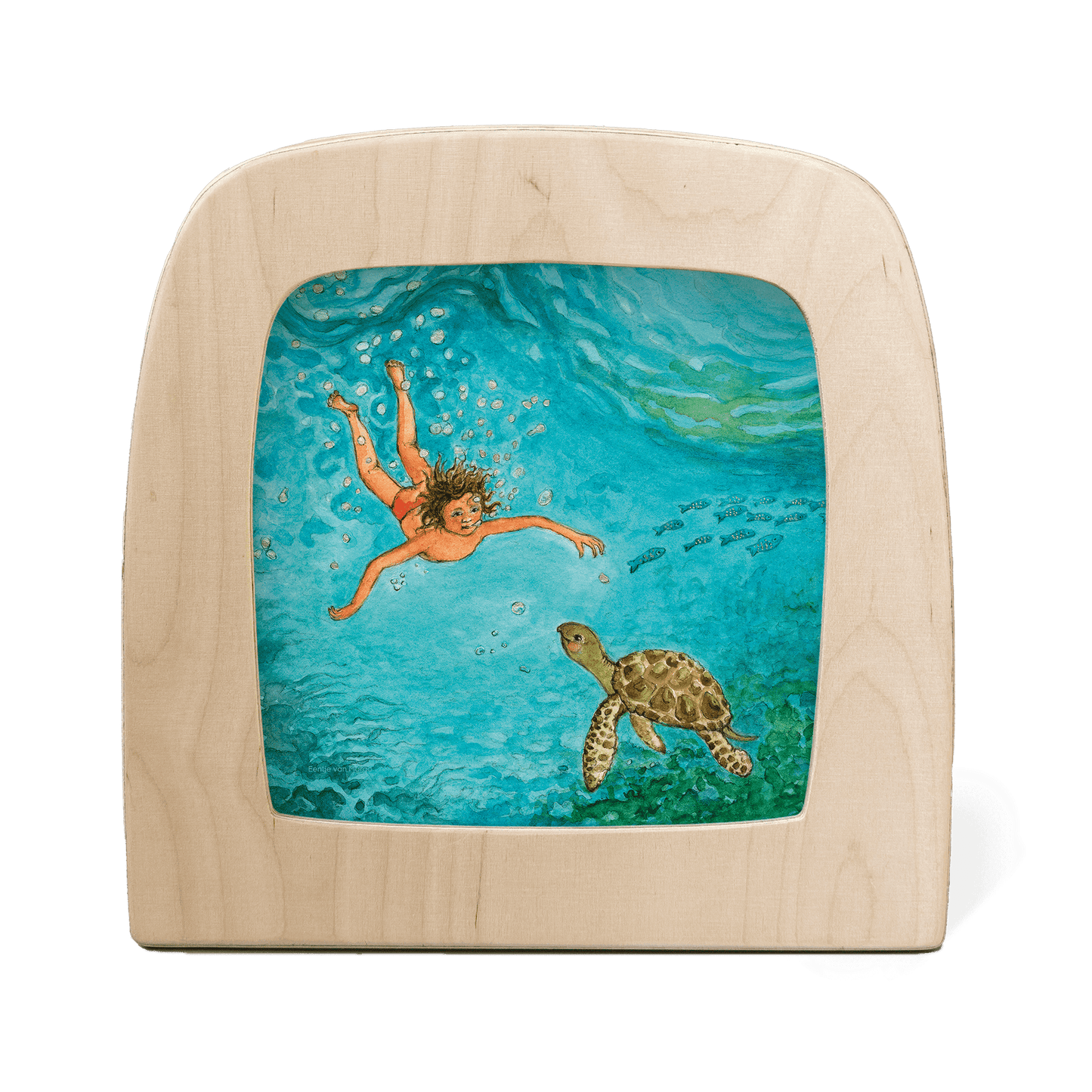 Toverlux - Toverlux - Eentje van Margo - Turtle Silhouette - Playlaan