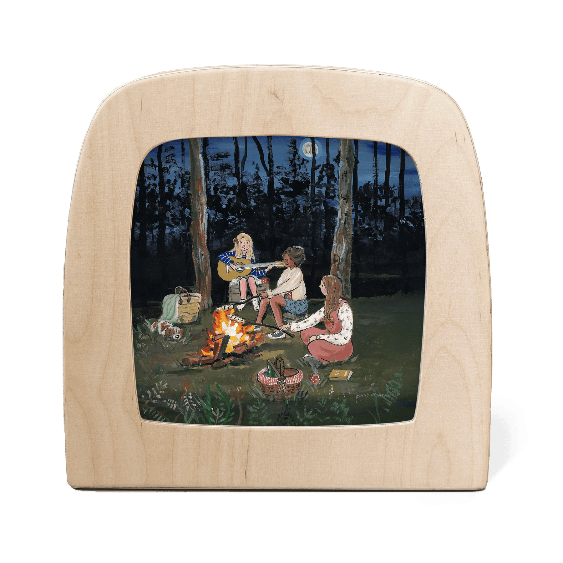 Toverlux - Toverlux - Gwen's Illustrations - Campfire Nights Silhouette - Playlaan