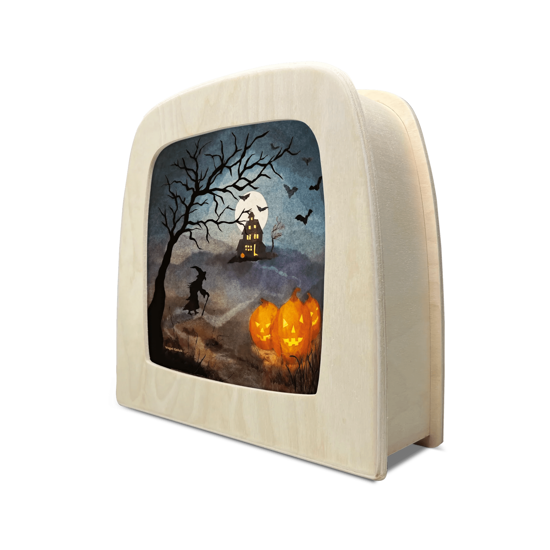 Toverlux - Toverlux - Halloween Toverplaat - Vogel Geluk - Playlaan