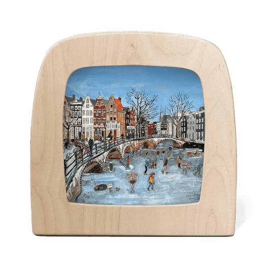 Toverlux - Toverlux - Kanaalschaatsen Toverplaat - Gwen's Illustrations - Playlaan