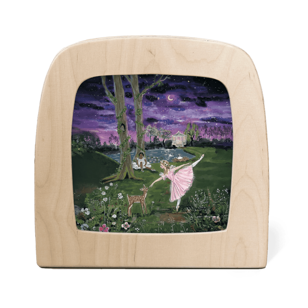 Toverlux - Toverlux - Maanlicht Ballerina Toverplaat - Gwen's Illustrations - Playlaan