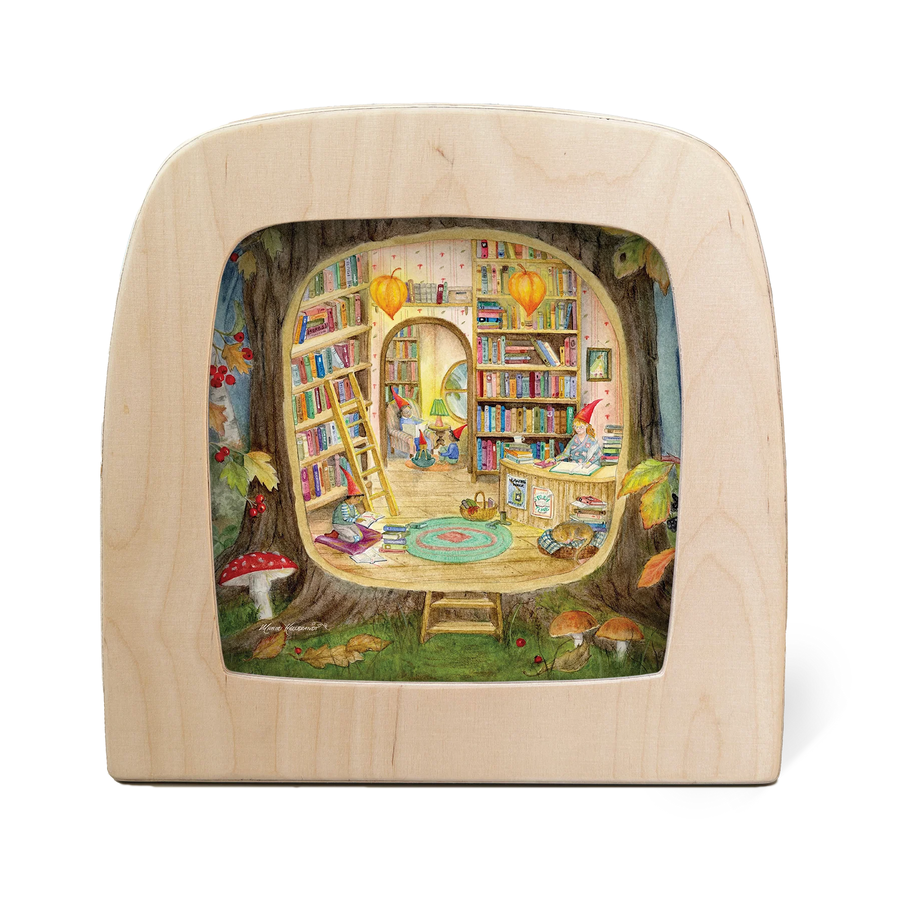 Toverlux - Toverlux - Mhairi Hellbrandt - The Secret Library Silhouette - Playlaan