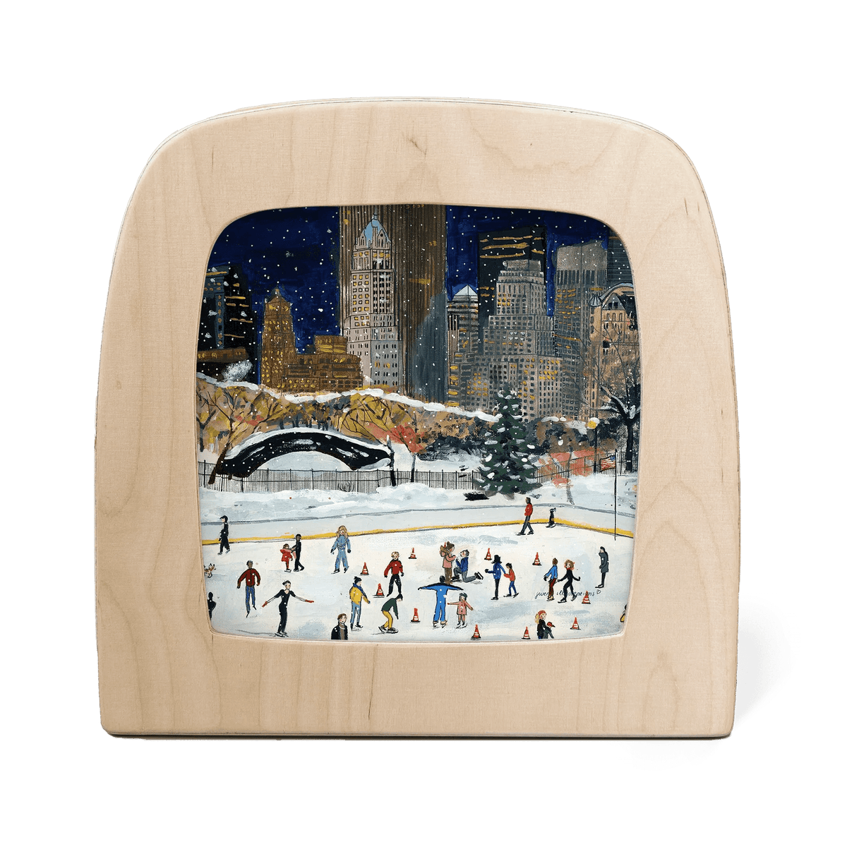 Toverlux - Toverlux - Toverplaat Christmas in New York - Gwen's Illustrations - Playlaan