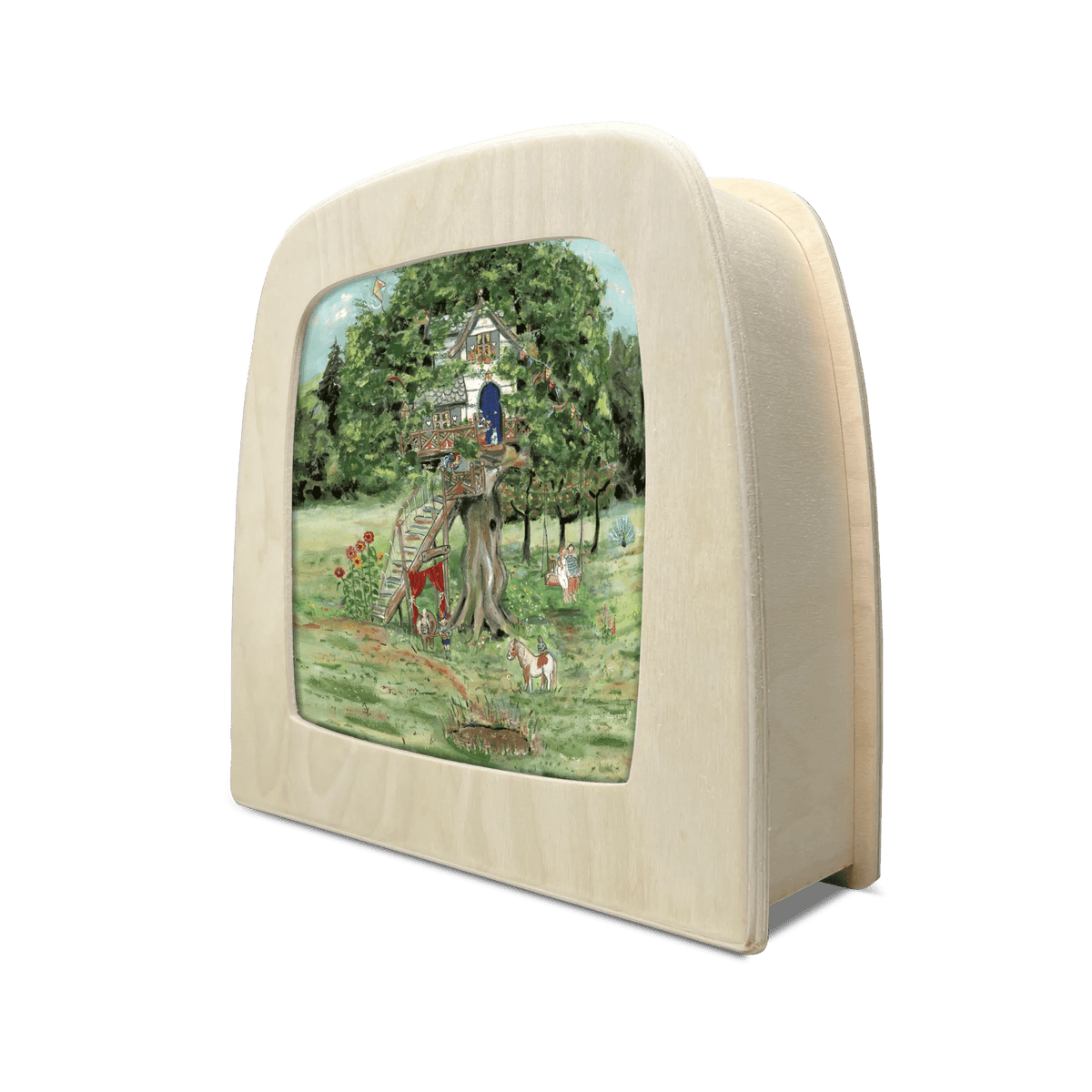 Toverlux - Toverlux - Toverplaat Treehouse - Gwen's Illustrations - Playlaan