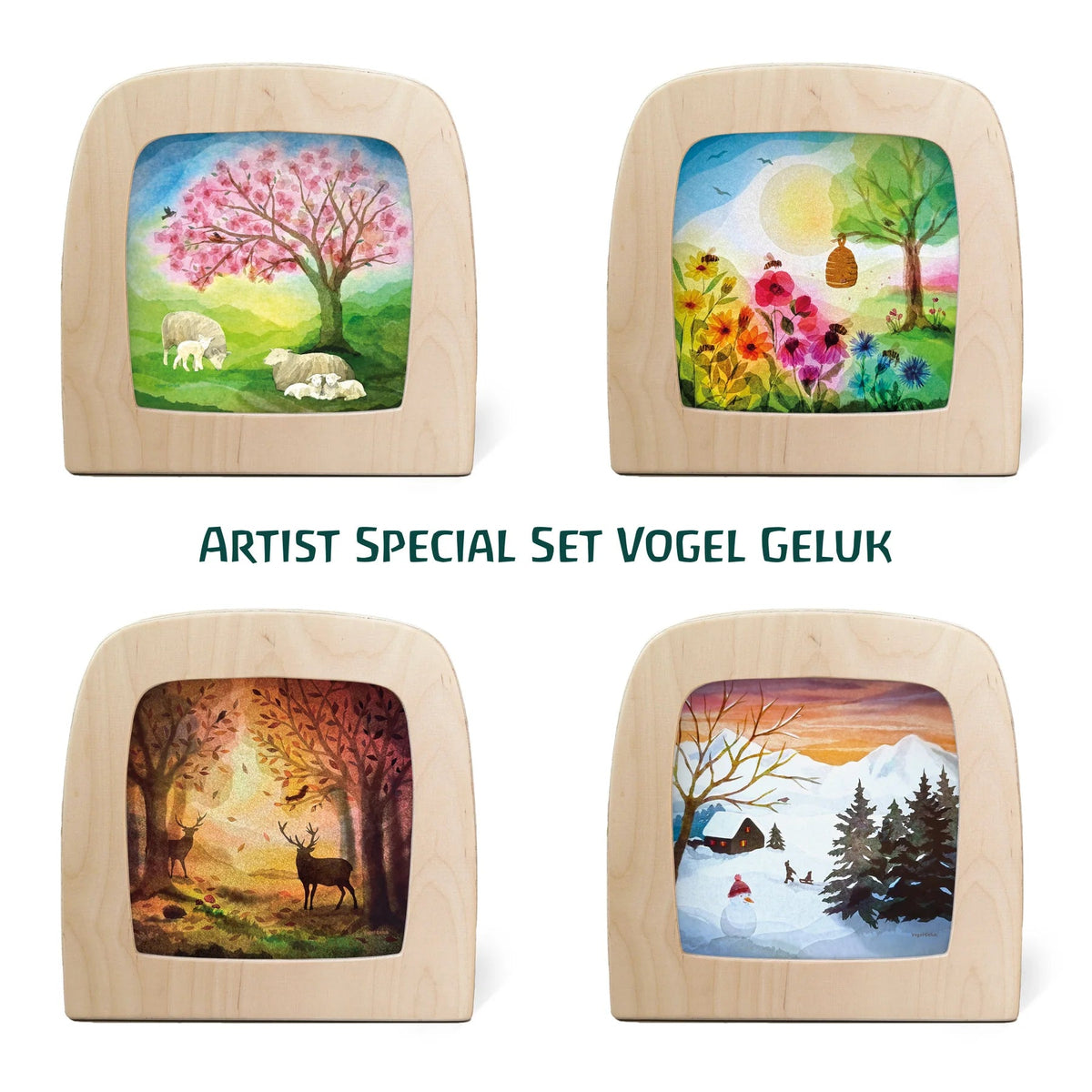 Toverlux - Toverlux - Toverplaten Artist-Set - Vogel Geluk - Playlaan