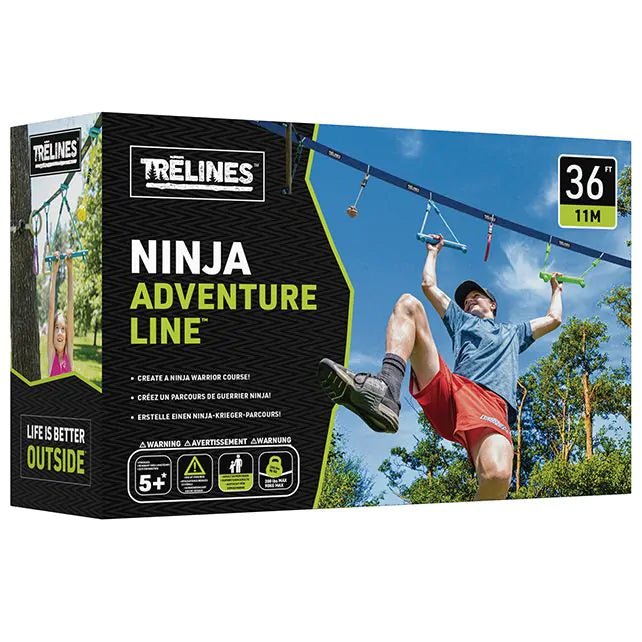 Trelines - Trelines - Outdoor ninja avonturenlijn - 11 meter - Playlaan