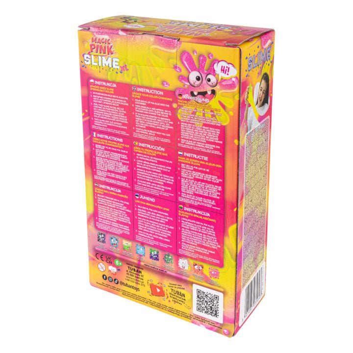 Tuban - Slijm Kit DIY - Magic Pink XL - Playlaan