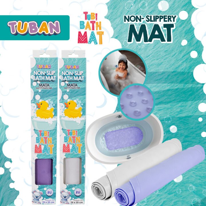 Tuban - Tuban - Antislip badmat - Paars - Playlaan