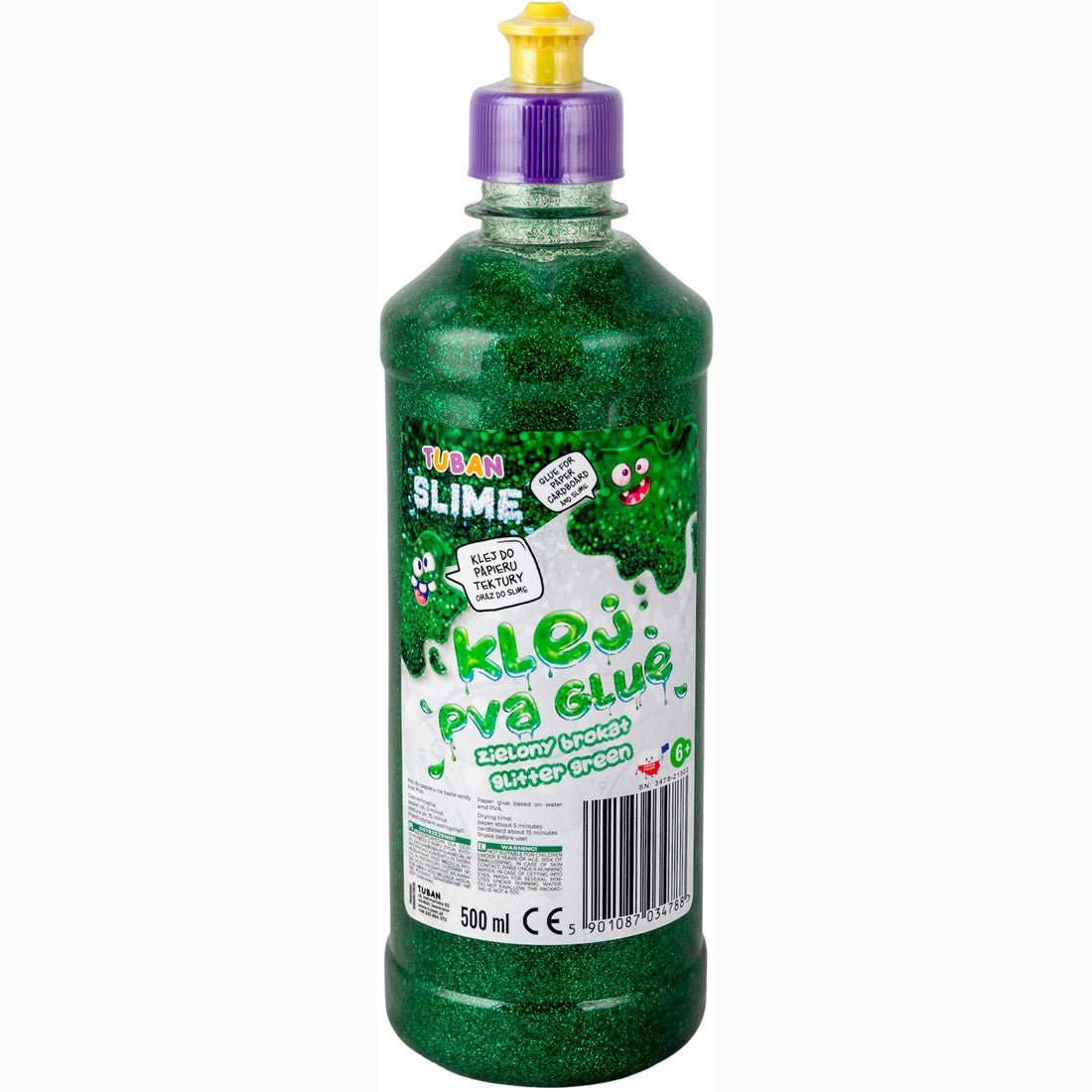 Tuban - Tuban - Pva Lijm Glitter – Groen 500ml - Playlaan
