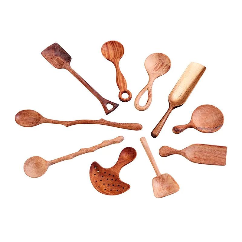 Tuff Tray - Betoverende houten schepjes 10st - Playlaan