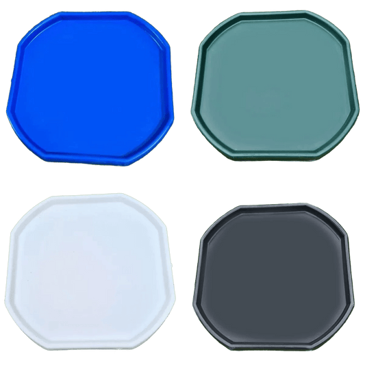 Tuff Tray - Set 4x Tuff Spot Tray (96cm) Blauw/Groen/Wit/Zwart - Playlaan