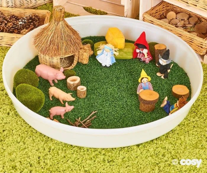 Tuff Tray - Tuff Tray Deep Spot rond wit (69cm) - Playlaan