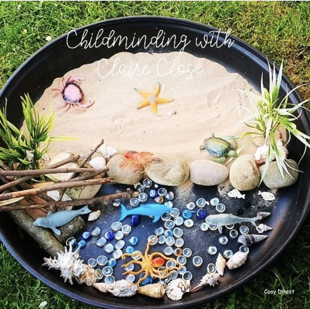 Tuff Tray - Tuff Tray Rond (69cm) - Zwart - Playlaan