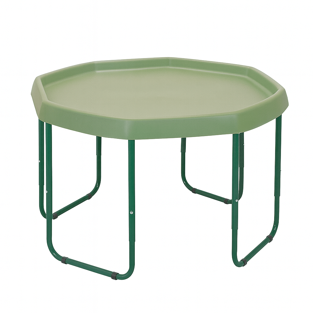 Tuff Tray - Tuff Tray Spot (96cm) Aarde Groen + Verstelbaar Onderstel Groen set - Playlaan
