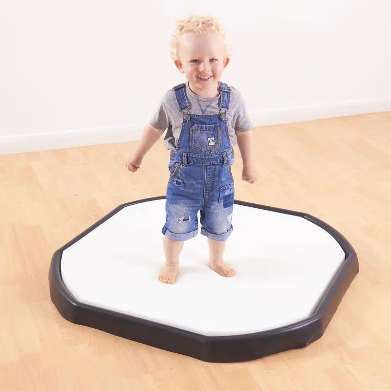 Tuff Tray - Tuff Tray Spot mini (70cm) - Zwart + Sensorische spons set - Playlaan