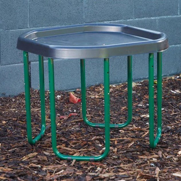 Tuff Tray - Tuff Tray Spot mini zwart (70cm) met verstelbare standaard (groen) - Playlaan