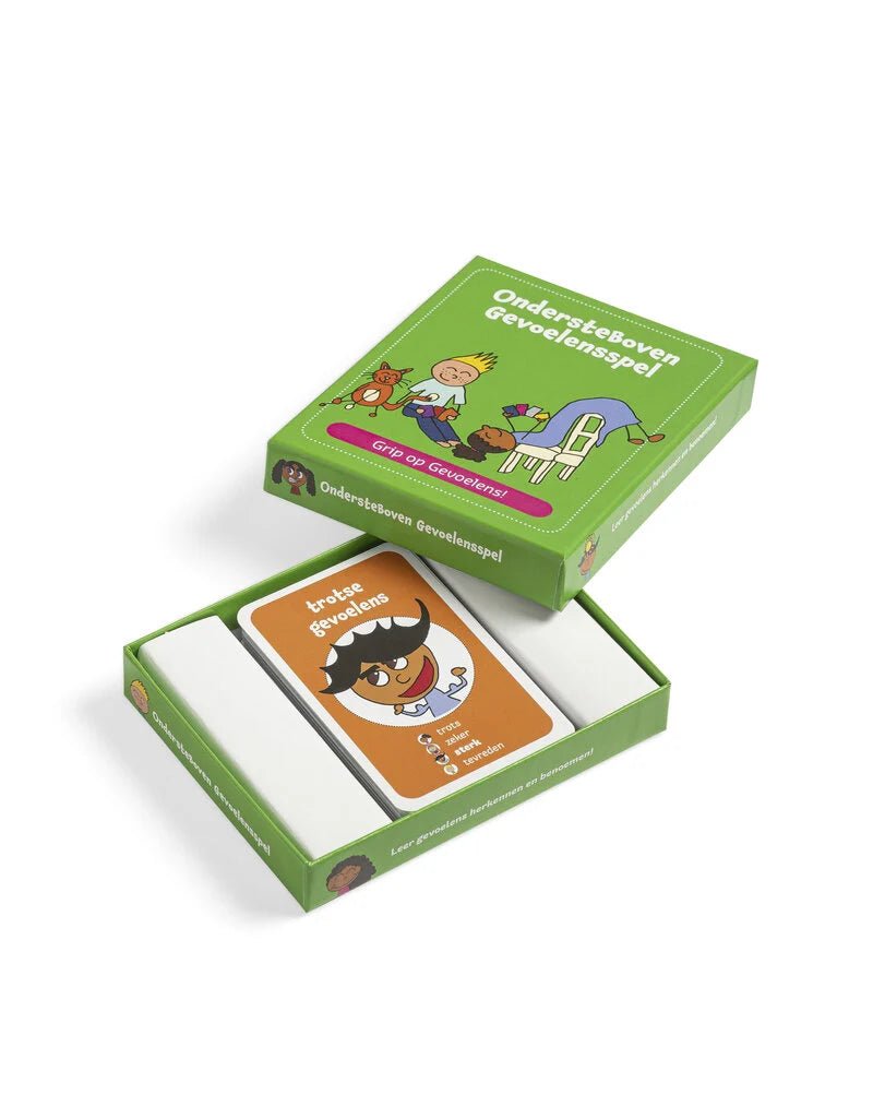 Uitgeverij Briljant - Uitgeverij Briljant - OndersteBoven Gevoelensspel - Playlaan