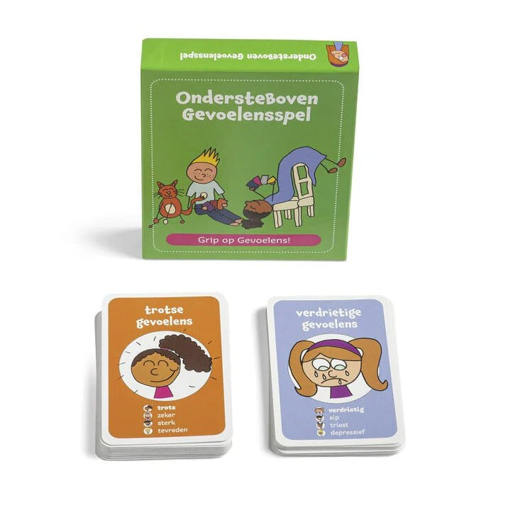 Uitgeverij Briljant - Uitgeverij Briljant - OndersteBoven Gevoelensspel - Playlaan