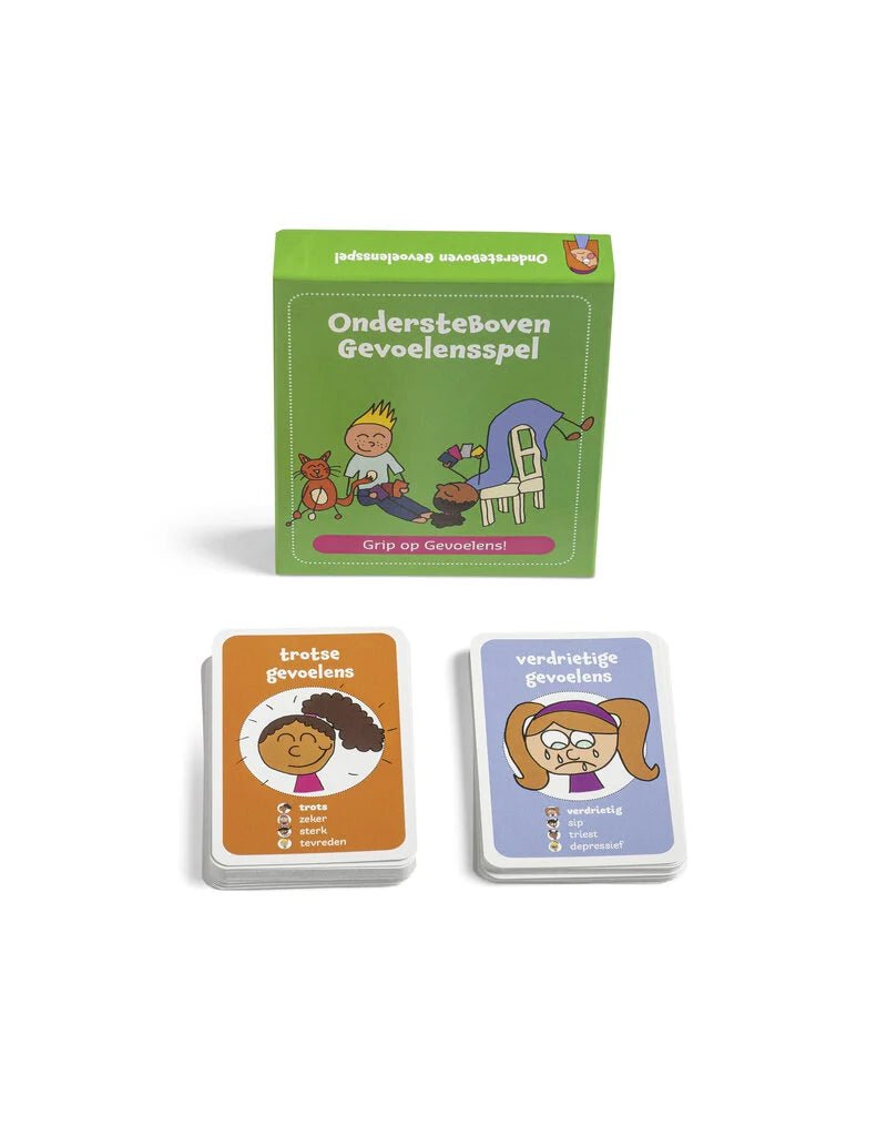 Uitgeverij Briljant - Uitgeverij Briljant - OndersteBoven Gevoelensspel - Playlaan